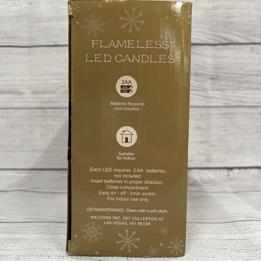 Flameless LED Candle Set - Picture 5 of 6
